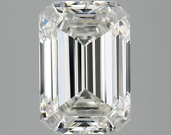 3.0 Carat Emerald Shaped Ideal Cut VS1 IGI Certified Lab Grown Diamond