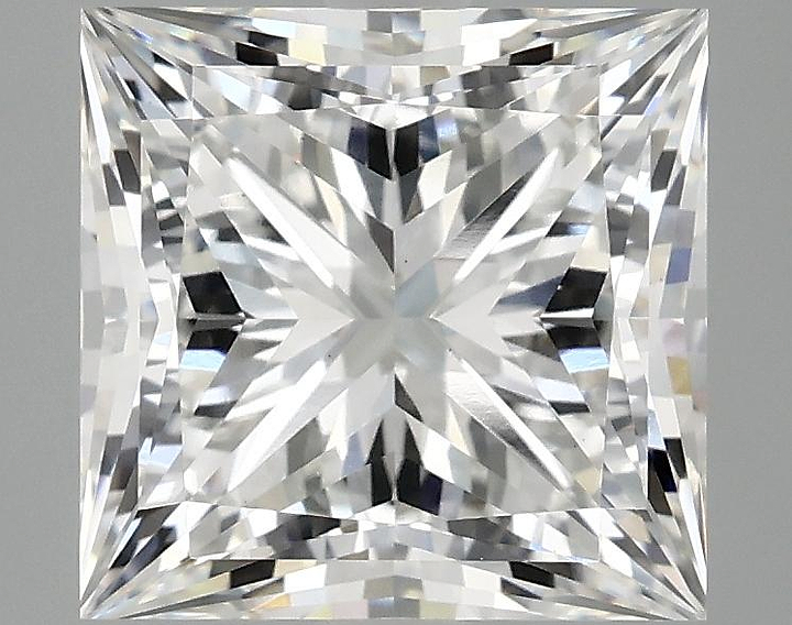 4.02 Carat Princess Shaped Ideal Cut VS1 IGI Certified Lab Grown Diamond