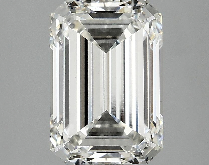 3.02 Carat Emerald Shaped Ideal Cut VS1 IGI Certified Lab Grown Diamond