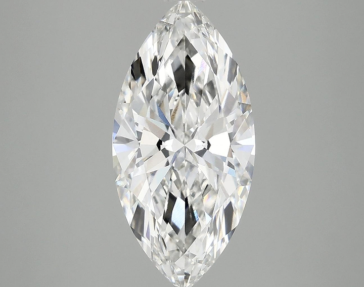 2.97 Carat Marquise Shaped Excellent Cut VS1 IGI Certified Lab Grown Diamond