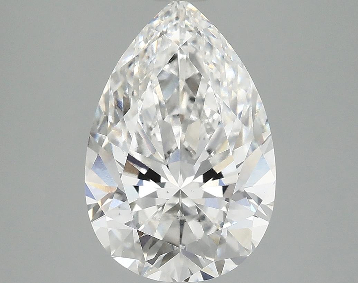 3.09 Carat Pear Shaped Excellent Cut VS1 IGI Certified Lab Grown Diamond