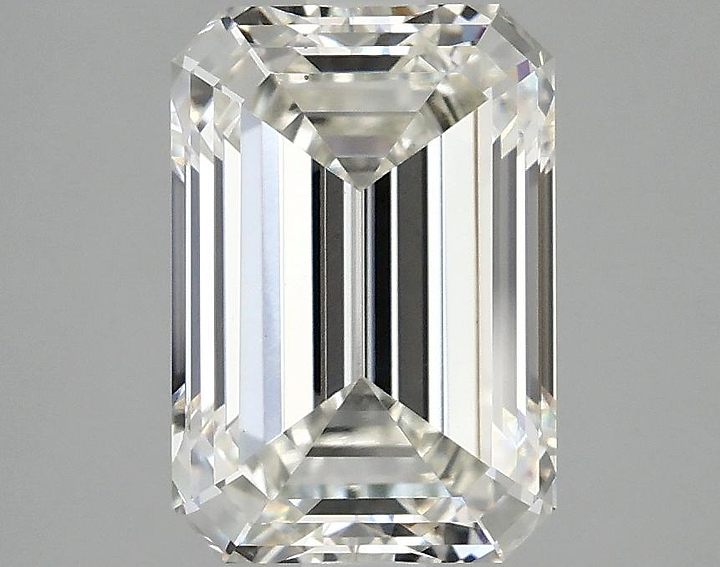 3.05 Carat Emerald Shaped Ideal Cut VS1 IGI Certified Lab Grown Diamond