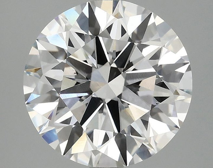 3.09 Carat Round Shaped Ideal Cut VS1 IGI Certified Lab Grown Diamond