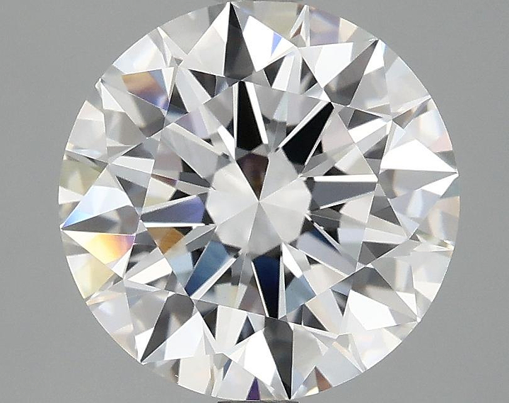 3.09 Carat Round Shaped Ideal Cut VVS2 IGI Certified Lab Grown Diamond