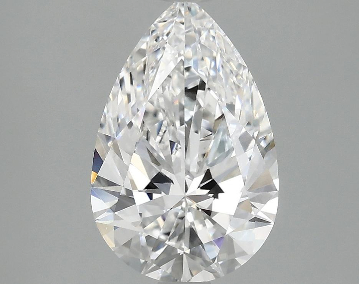 1.98 Carat Pear Shaped Excellent Cut VS1 IGI Certified Lab Grown Diamond