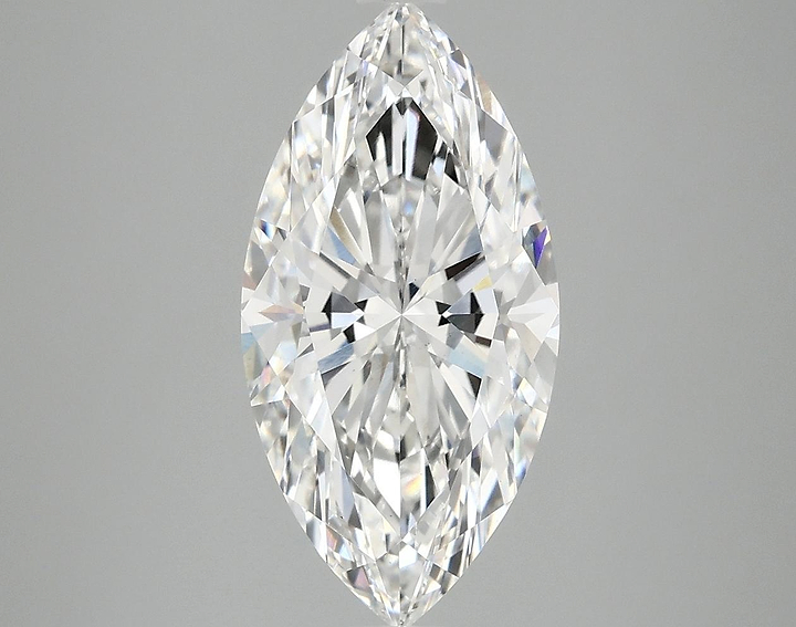 3.08 Carat Marquise Shaped Ideal Cut VS1 IGI Certified Lab Grown Diamond