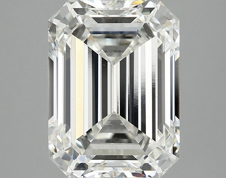 3.01 Carat Emerald Shaped Excellent Cut VS1 IGI Certified Lab Grown Diamond