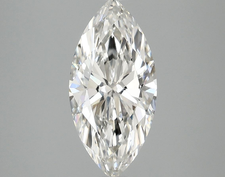 2.07 Carat Marquise Shaped Excellent Cut VVS2 IGI Certified Lab Grown Diamond