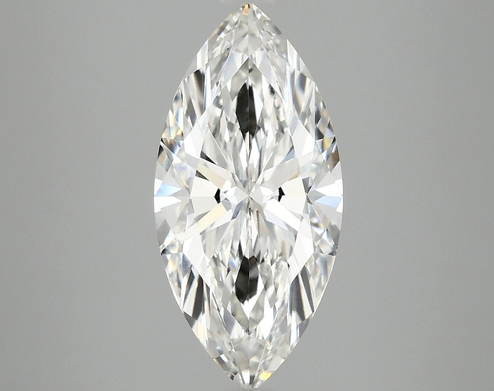 3.02 Carat Marquise Shaped Excellent Cut VVS2 IGI Certified Lab Grown Diamond