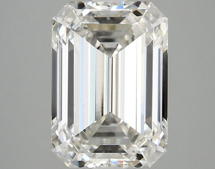2.98 Carat Emerald Shaped Ideal Cut VS1 IGI Certified Lab Grown Diamond