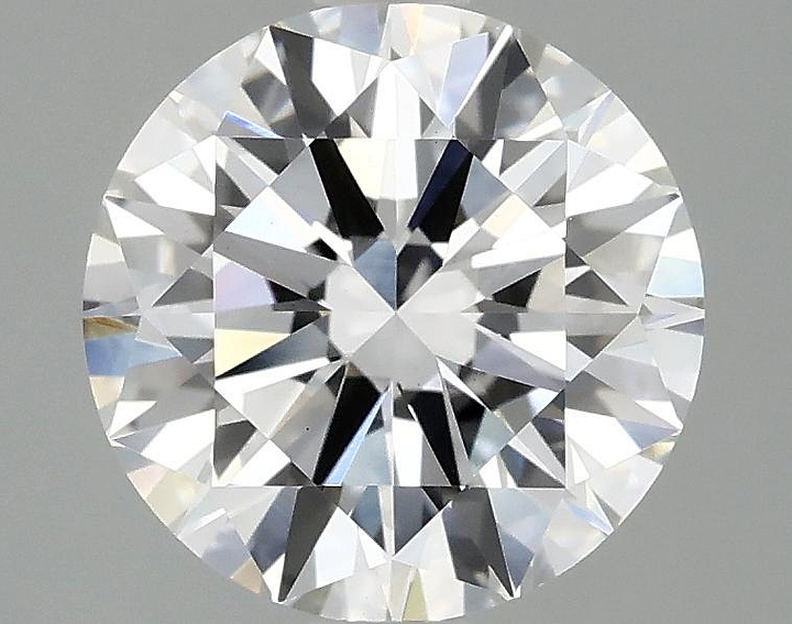 2.56 Carat Round Shaped Excellent Cut VVS2 IGI Certified Lab Grown Diamond