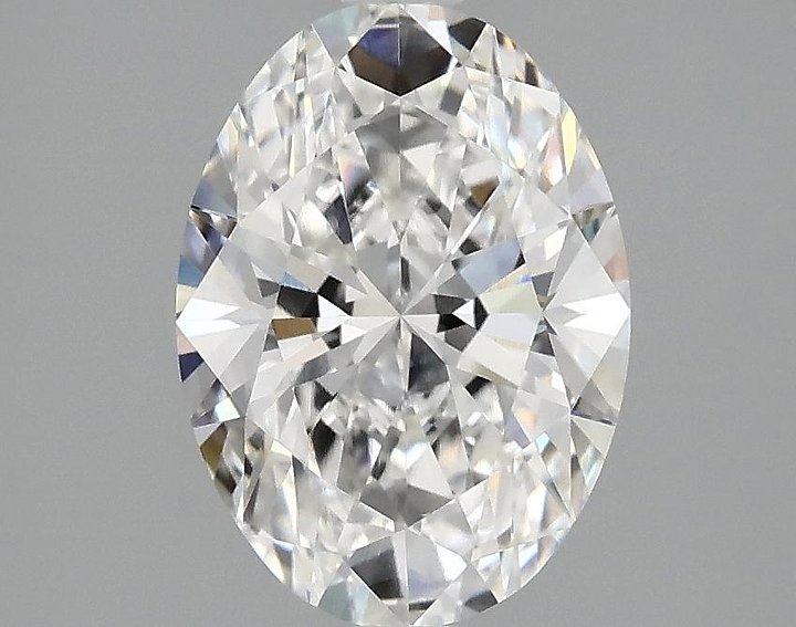 2.01 Carat Oval Shaped Ideal Cut VVS2 IGI Certified Lab Grown Diamond