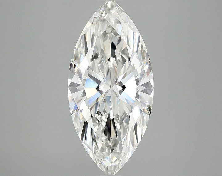 3.02 Carat Marquise Shaped Excellent Cut VS1 IGI Certified Lab Grown Diamond