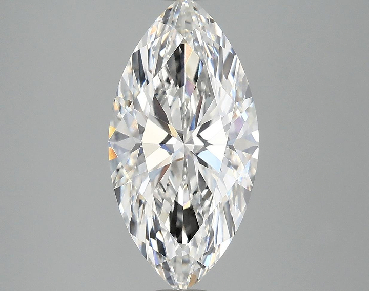3.02 Carat Marquise Shaped Ideal Cut VS1 IGI Certified Lab Grown Diamond