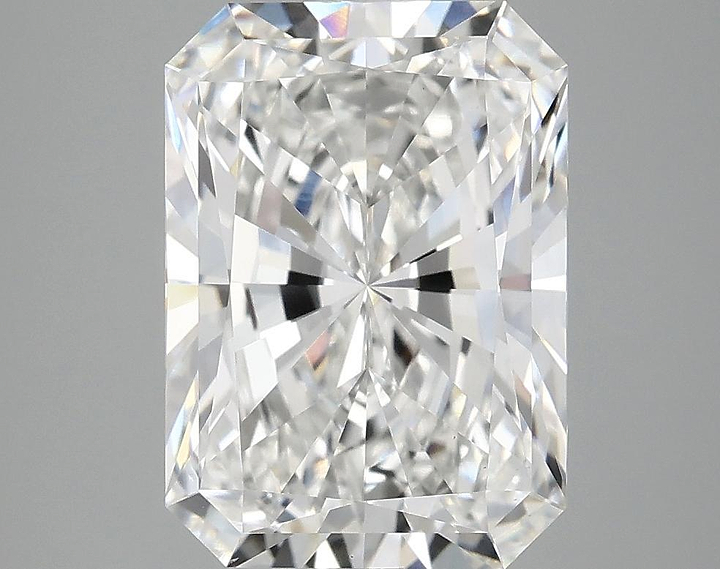 3.94 Carat Radiant Shaped Ideal Cut VVS2 IGI Certified Lab Grown Diamond