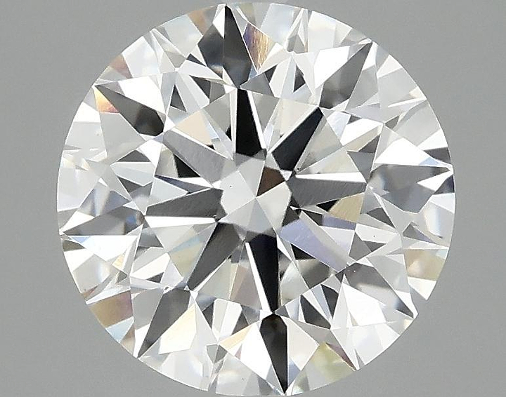 2.87 Carat Round Shaped Excellent Cut VS1 IGI Certified Lab Grown Diamond