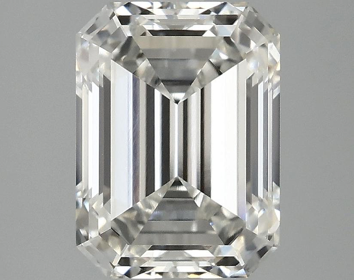 3.08 Carat Emerald Shaped Excellent Cut VVS1 IGI Certified Lab Grown Diamond