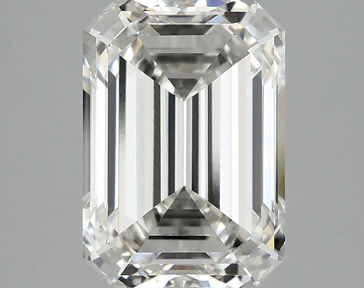 3.1 Carat Emerald Shaped Ideal Cut VVS2 IGI Certified Lab Grown Diamond