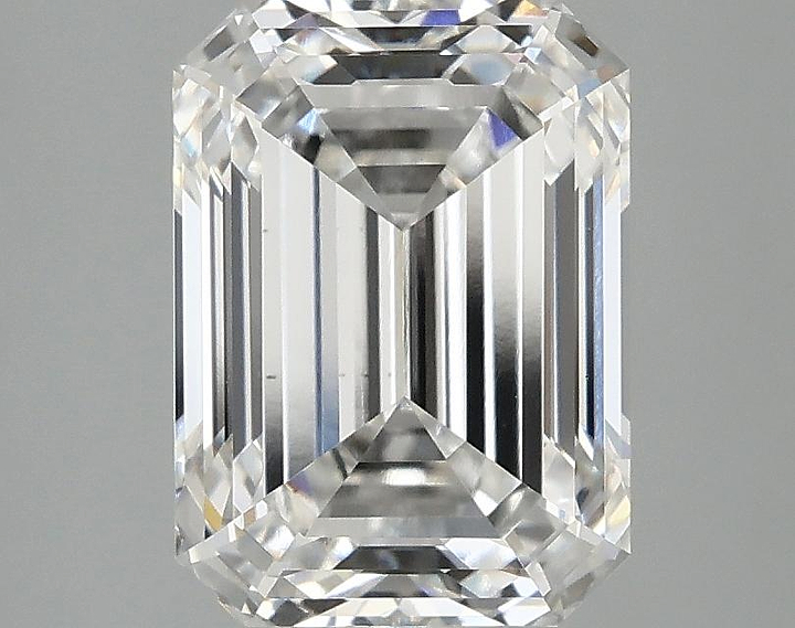 3.1 Carat Emerald Shaped Excellent Cut VS1 IGI Certified Lab Grown Diamond