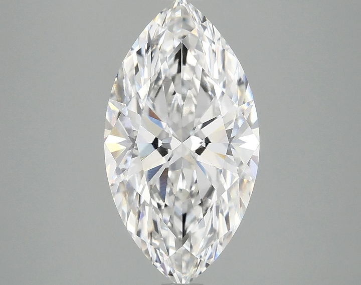 3.08 Carat Marquise Shaped Excellent Cut VS1 IGI Certified Lab Grown Diamond
