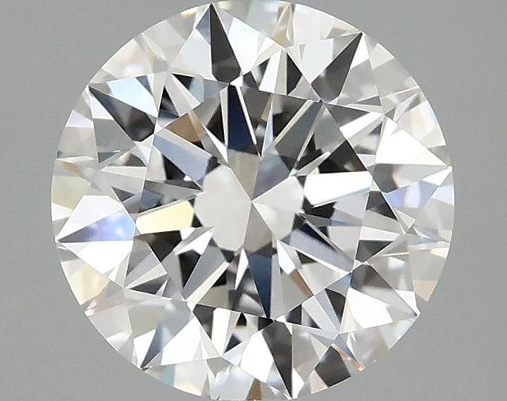 2.53 Carat Round Shaped Ideal Cut VVS2 IGI Certified Lab Grown Diamond