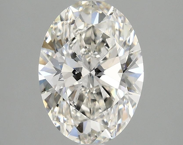 2.0 Carat Oval Shaped Ideal Cut VVS2 IGI Certified Lab Grown Diamond