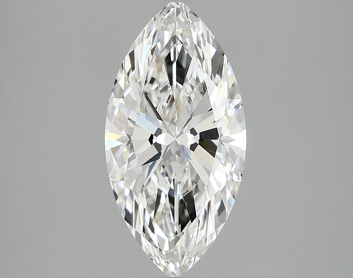 1.86 Carat Marquise Shaped Ideal Cut VVS2 IGI Certified Lab Grown Diamond