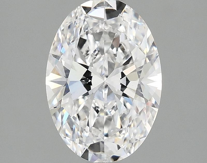1.47 Carat Oval Shaped Ideal Cut VVS2 IGI Certified Lab Grown Diamond