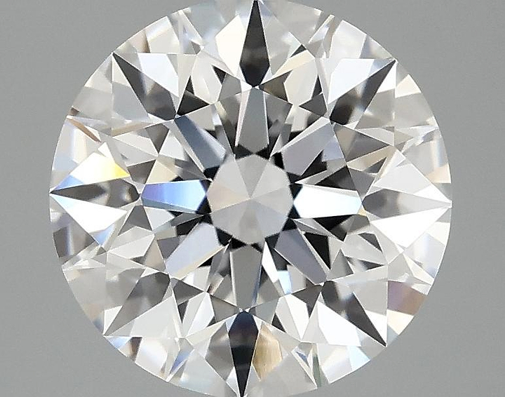 2.94 Carat Round Shaped Excellent Cut VVS2 IGI Certified Lab Grown Diamond