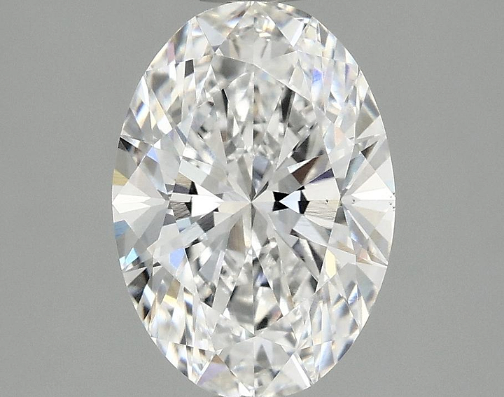 2.08 Carat Oval Shaped Ideal Cut VS2 IGI Certified Lab Grown Diamond