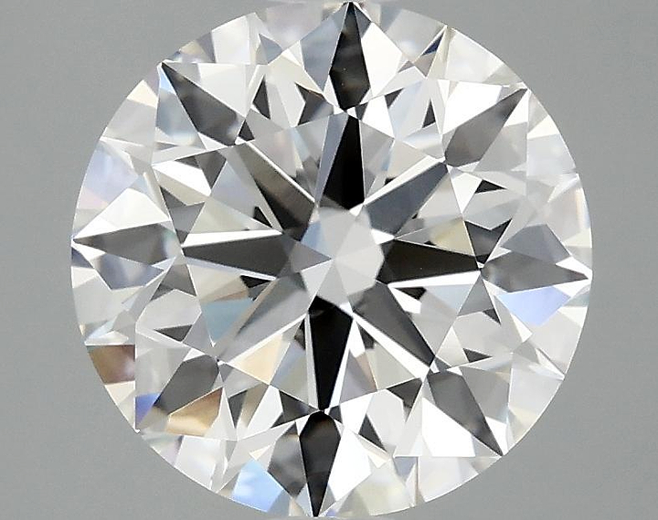3.07 Carat Round Shaped Ideal Cut VVS2 IGI Certified Lab Grown Diamond