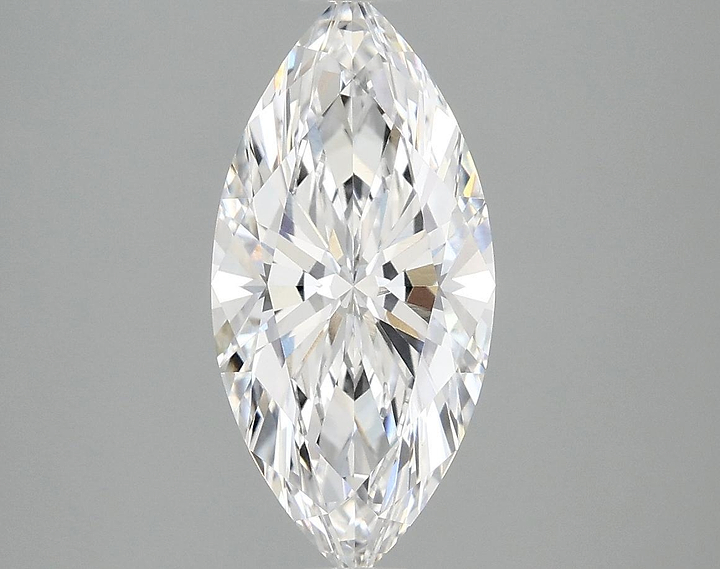 2.09 Carat Marquise Shaped Excellent Cut VVS2 IGI Certified Lab Grown Diamond