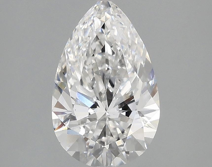 1.59 Carat Pear Shaped Ideal Cut VS2 IGI Certified Lab Grown Diamond