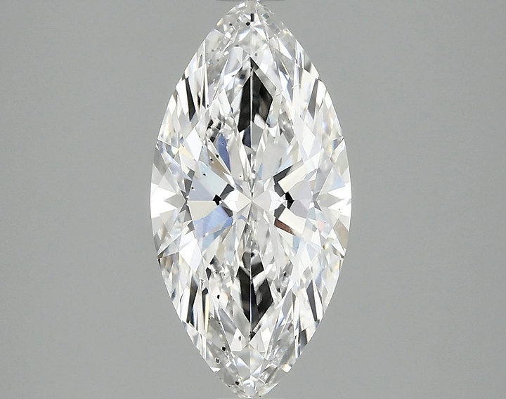 1.89 Carat Marquise Shaped Ideal Cut SI1 IGI Certified Lab Grown Diamond