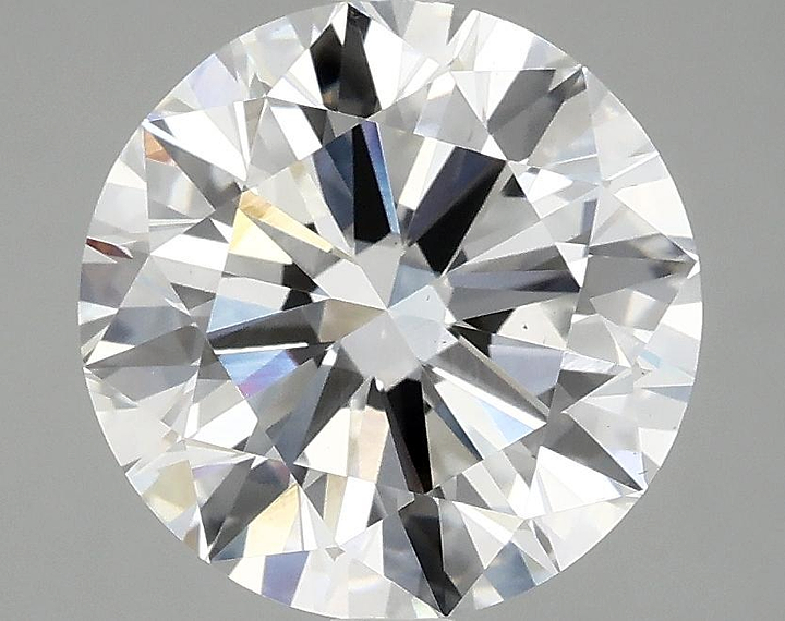 3.52 Carat Round Shaped Ideal Cut VS2 IGI Certified Lab Grown Diamond