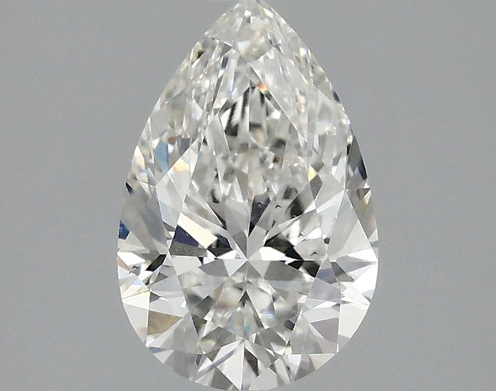 1.51 Carat Pear Shaped Excellent Cut VS2 IGI Certified Lab Grown Diamond