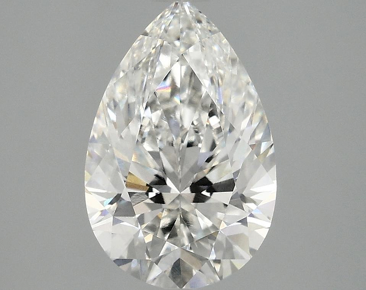 2.5 Carat Pear Shaped Excellent Cut VS1 IGI Certified Lab Grown Diamond