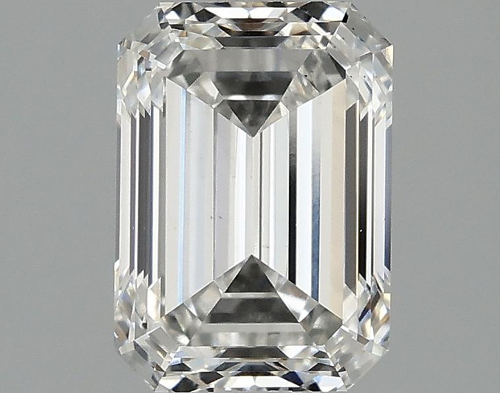 2.01 Carat Emerald Shaped Ideal Cut VS2 IGI Certified Lab Grown Diamond