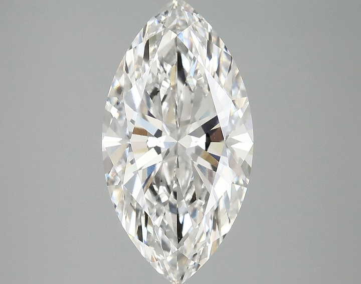 3.01 Carat Marquise Shaped Very Good Cut VVS2 IGI Certified Lab Grown Diamond