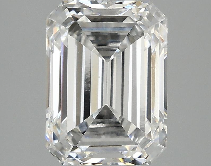 2.87 Carat Emerald Shaped Excellent Cut VS1 IGI Certified Lab Grown Diamond