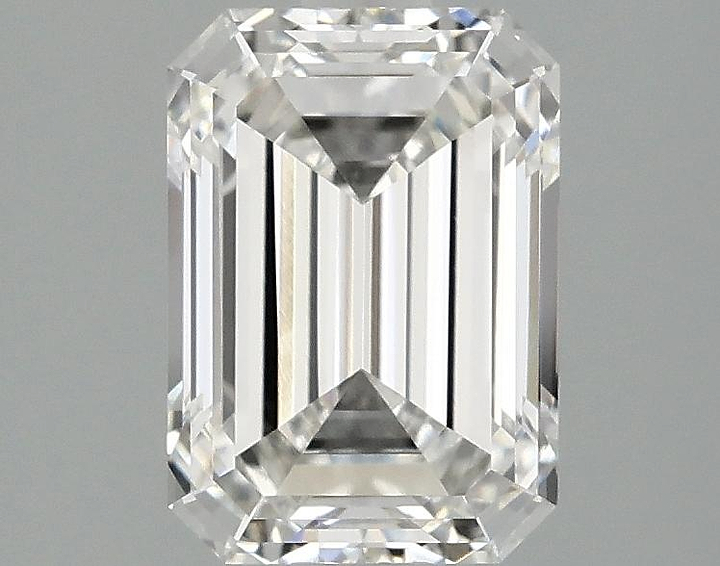 2.06 Carat Emerald Shaped Ideal Cut VVS2 IGI Certified Lab Grown Diamond