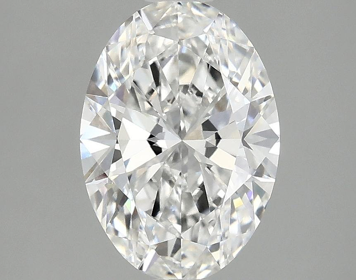 2.05 Carat Oval Shaped Ideal Cut VVS2 IGI Certified Lab Grown Diamond