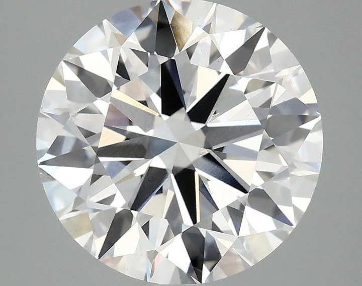 4.09 Carat Round Shaped Ideal Cut VS2 IGI Certified Lab Grown Diamond