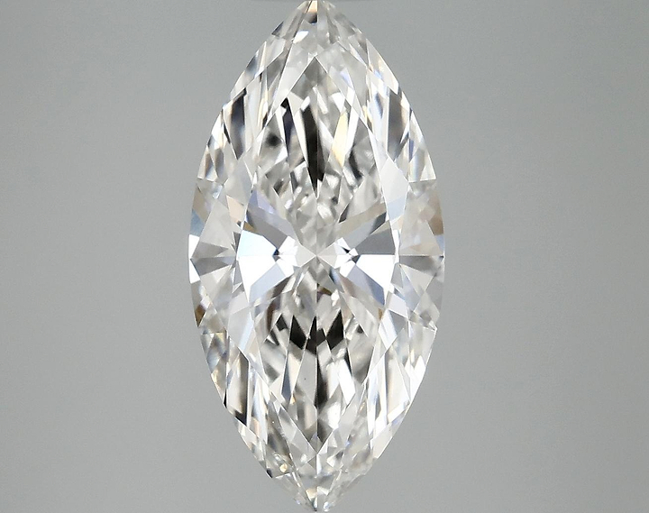 3.0 Carat Marquise Shaped Ideal Cut VVS2 IGI Certified Lab Grown Diamond