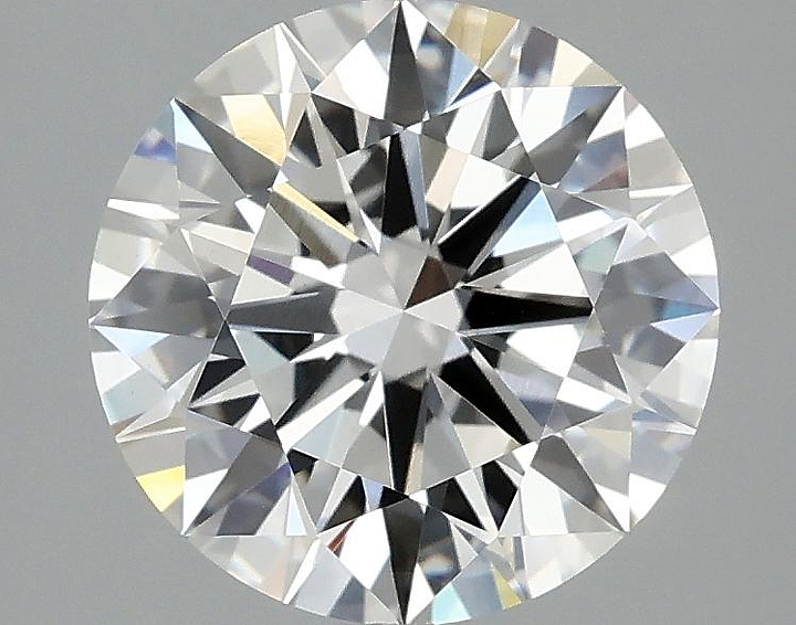 2.58 Carat Round Shaped Ideal Cut VVS2 IGI Certified Lab Grown Diamond