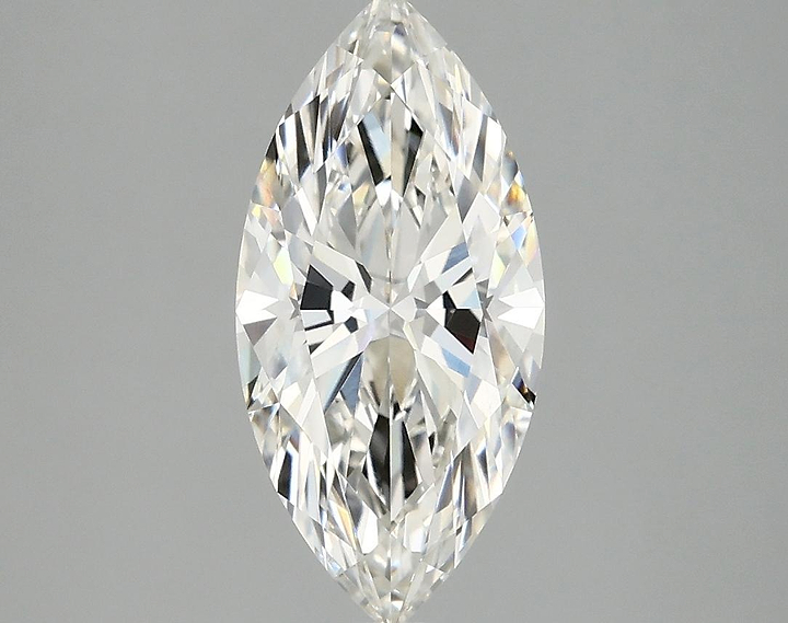 2.02 Carat Marquise Shaped Excellent Cut VVS1 IGI Certified Lab Grown Diamond