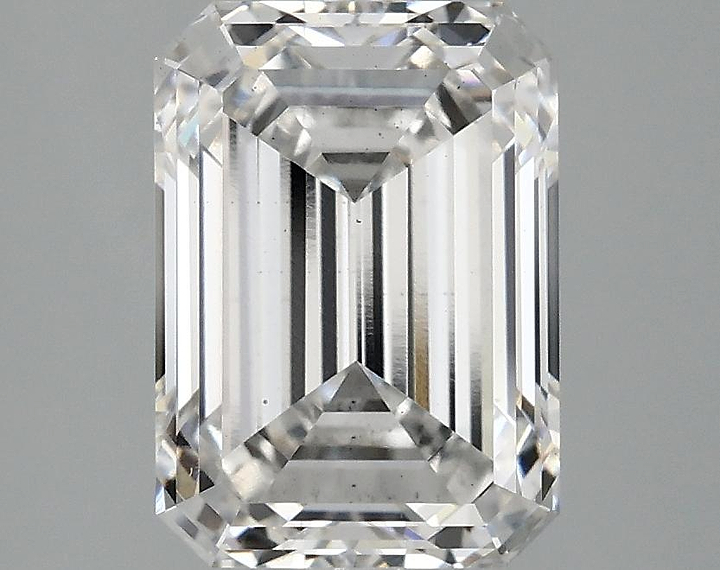 3.04 Carat Emerald Shaped Ideal Cut VS2 IGI Certified Lab Grown Diamond