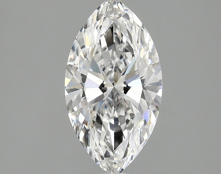 1.47 Carat Marquise Shaped Excellent Cut VVS2 IGI Certified Lab Grown Diamond