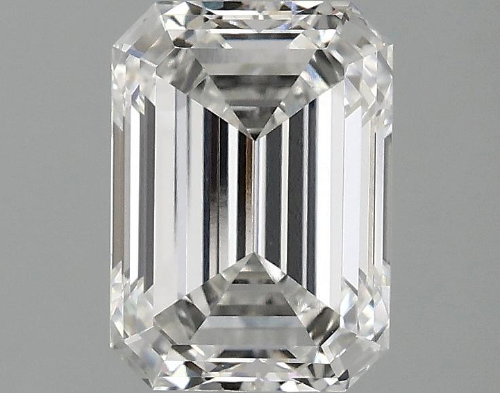 2.01 Carat Emerald Shaped Excellent Cut VVS2 IGI Certified Lab Grown Diamond