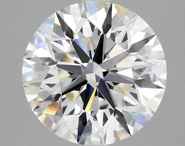 3.06 Carat Round Shaped Excellent Cut VVS2 IGI Certified Lab Grown Diamond